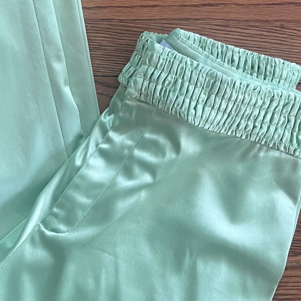 ALIETTE Silk Trouser Pants